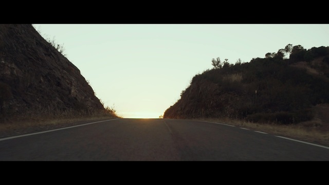 Video Reference: Road, Highway, Nature, Asphalt, Road trip, Sky, Horizon, Morning, Lane, Mode of transport
