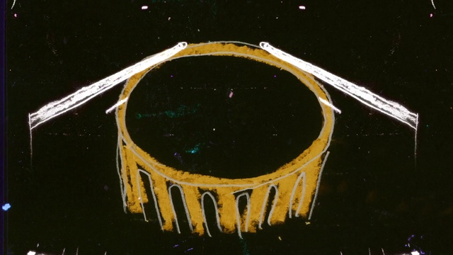 Video Reference: Astronomical object, Font, Circle, Space, Science, Symbol, Art, Asphalt, Graphics, Fashion accessory