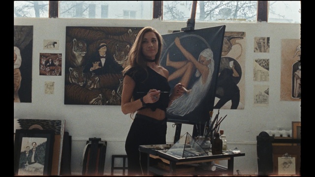 Video Reference: art, painting, girl, Person