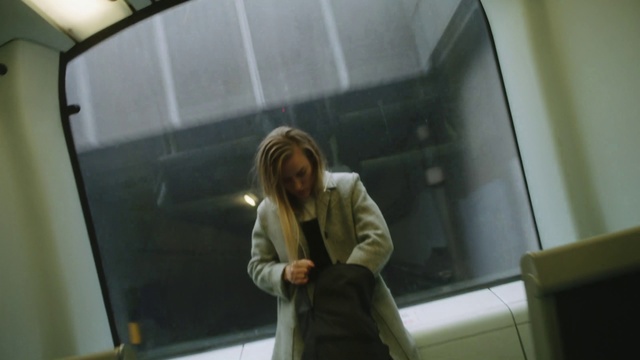 Video Reference: Snapshot, Standing, Room, Fun, Photography, Outerwear, Long hair, Interior design, Mirror