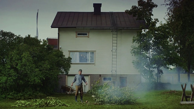 Video Reference: House, Photograph, Atmospheric phenomenon, Property, Home, Morning, Tree, Atmosphere, Building, Rural area