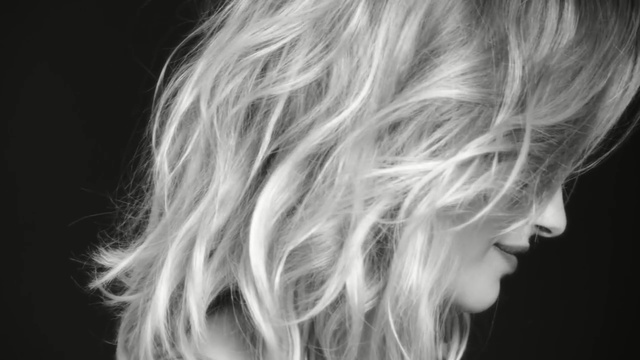 Video Reference: hair, black and white, human hair color, monochrome photography, beauty, blond, hairstyle, long hair, photography, girl