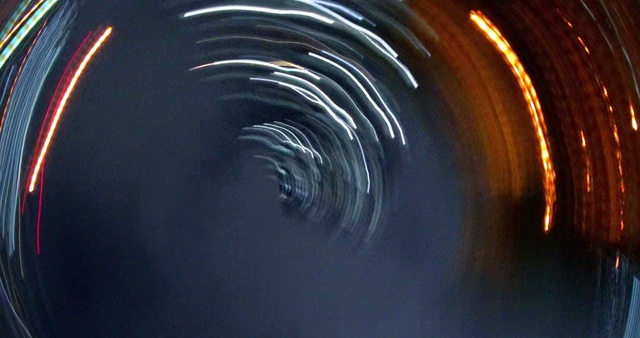 Video Reference: Tunnel, Light, Infrastructure, Night, Water, Sky, Circle, Darkness, Vortex, Space