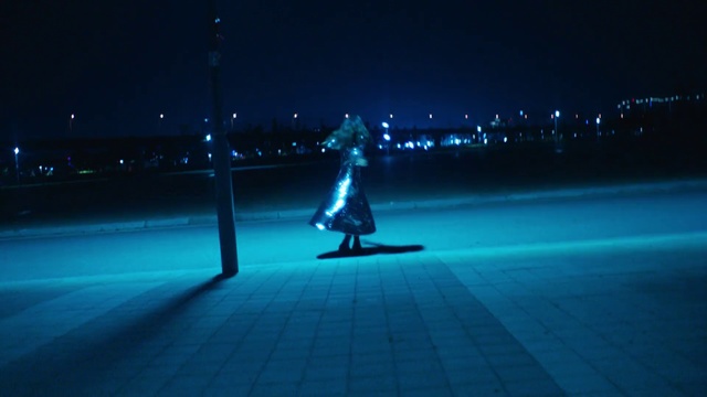 Video Reference: Blue, Black, Green, Light, Darkness, Night, Sky, Atmosphere, Water, Lighting