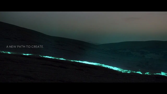 Video Reference: Black, Sky, Green, Light, Night, Lighting, Wave, Water, Darkness, Atmosphere