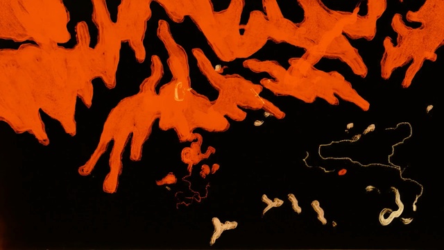 Video Reference: black, orange, font, art, darkness, computer wallpaper, graphics, visual arts