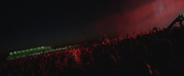 Video Reference: Crowd, Red, Audience, Light, Performance, Darkness, Night, Event, Sky, Stage