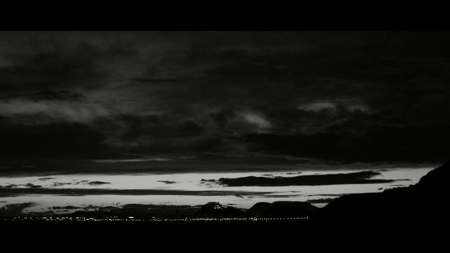 Video Reference: Sky, Black, White, Nature, Horizon, Cloud, Darkness, Monochrome photography, Black-and-white, Water