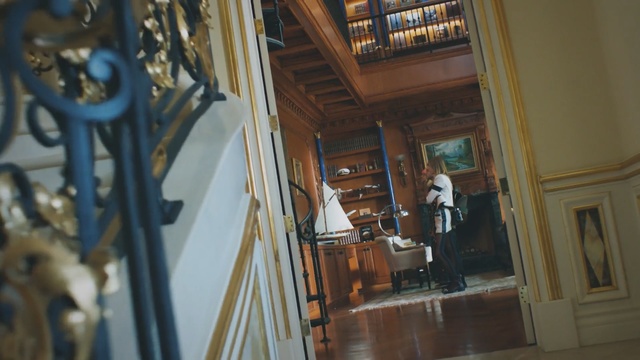 Video Reference: tourist attraction, building, interior design, Person