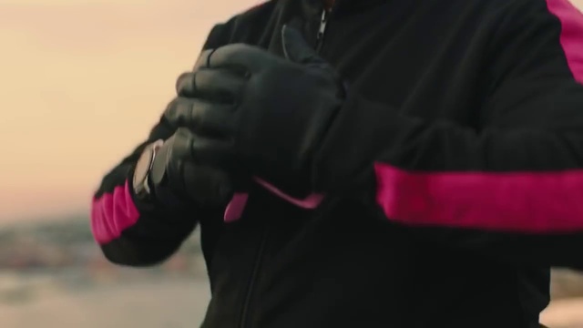 Video Reference: Glove, Pink, Red, Jacket, Magenta, Personal protective equipment, Fashion accessory, Outerwear, Sleeve, Photography