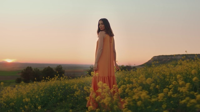 Video Reference: People in nature, Photograph, Nature, Atmospheric phenomenon, Beauty, Morning, Yellow, Sky, Sunlight, Photography