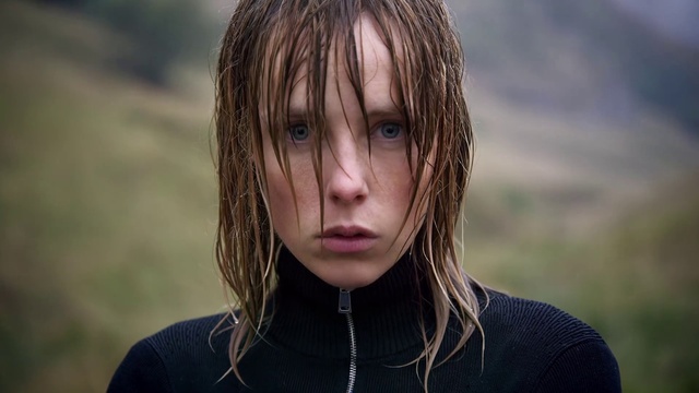 Video Reference: Hair, Face, People in nature, Hairstyle, Lip, Blond, Beauty, Head, Nose, Cheek