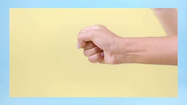 Video Reference: Finger, Hand, Gesture, Arm, Thumb, Wrist, Nail, Sign language