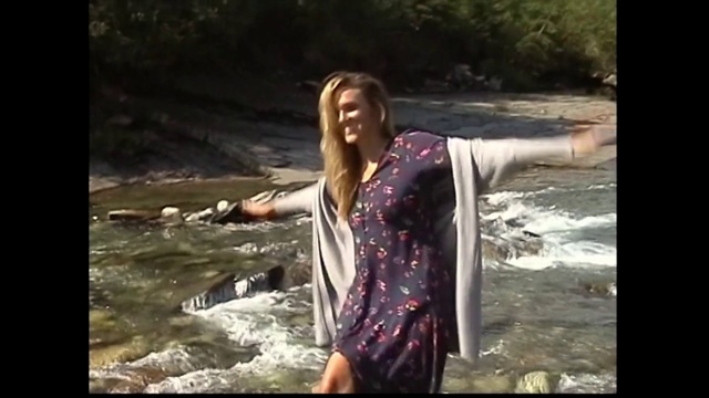 Video Reference: Nature, Water, Fun, River, Photography, Watercourse, Long hair, Recreation, Leisure, Vacation