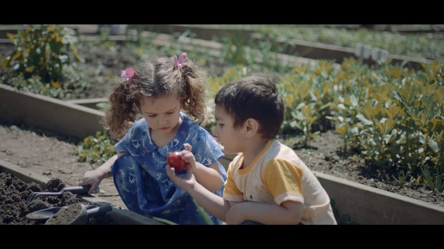Video Reference: Hand, Plant, Arm, Smile, People in nature, Happy, Gesture, Grass, Leisure, Fun