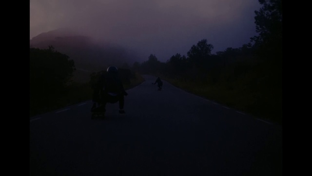 Video Reference: Sky, Black, Nature, Atmospheric phenomenon, Darkness, Atmosphere, Light, Green, Mist, Morning