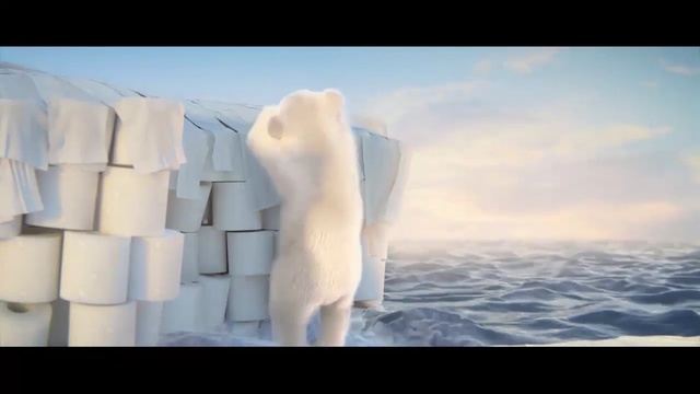 Video Reference: Bear, Polar bear, Sky, Ice, Arctic, Art, Person