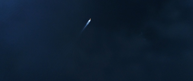 Video Reference: Blue, Sky, Atmosphere, Azure, Space, Night, Darkness, Comet, Astronomical object, Midnight
