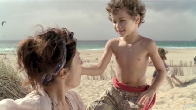 Video Reference: Photograph, Fun, Vacation, Summer, Male, Hairstyle, Child, Happy, Barechested, Sand, Person