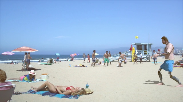 Video Reference: People on beach, Beach, Vacation, Sun tanning, Tourism, Spring break, Fun, Summer, Leisure, Sand