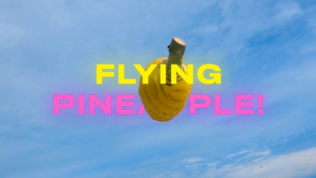 Video Reference: Sky, Yellow, Daytime, Banana, Banana family, Logo, Font, Plant, Fruit, Graphics