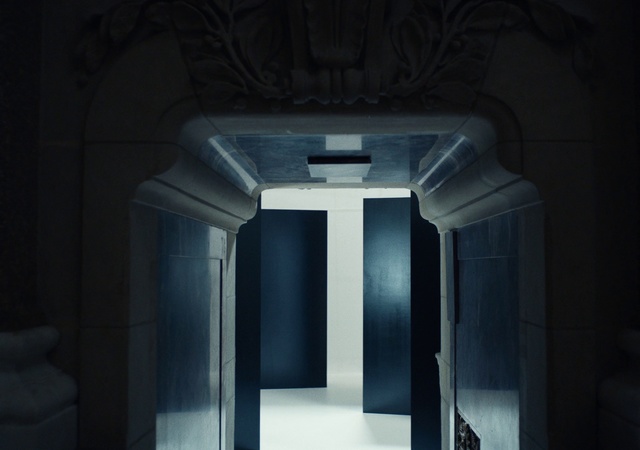 Video Reference: Light, Architecture, Column, Lighting, Symmetry, Room, Building, Arch, Night, Darkness