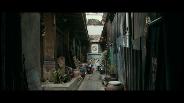 Video Reference: Alley, Street, Town, Neighbourhood, Road, Darkness, Snapshot, Human settlement, Infrastructure, Urban area
