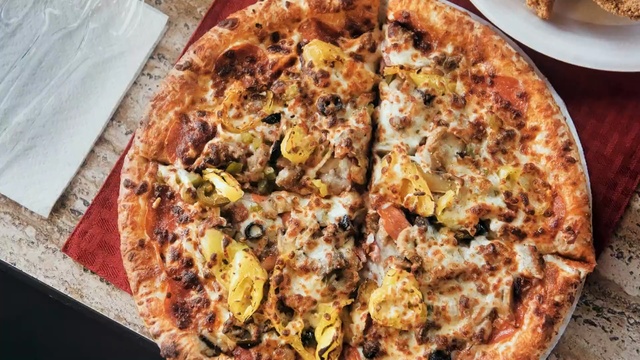 Video Reference: Dish, Food, Cuisine, Pizza, California-style pizza, Ingredient, Pizza cheese, Flatbread, Italian food, Tarte flambée