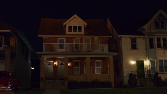 Video Reference: Home, House, Property, Night, Lighting, Light, Building, Real estate, Estate, Architecture, Person