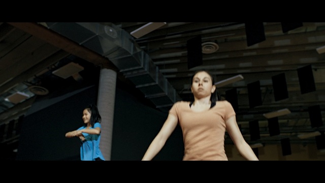 Video Reference: girl, screenshot, fun, muscle, darkness, performance art, choreography, performance, scene, midnight, Person
