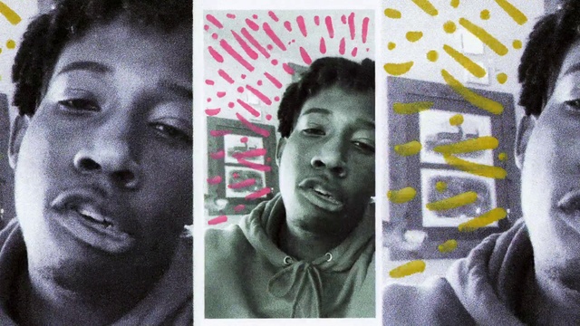 Video Reference: Face, Head, Text, Nose, Font, Black-and-white, Photography, Art, Illustration, Portrait