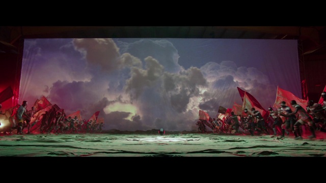 Video Reference: Painting, Geological phenomenon, Cg artwork, Art, Sky, Landscape, Visual arts, Horizon, Modern art, Watercolor paint