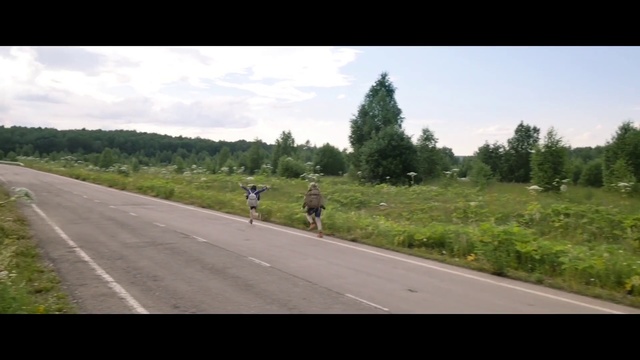 Video Reference: Road, Asphalt, Lane, Thoroughfare, Highway, Shoulder, Morning, Mode of transport, Tree, Rural area