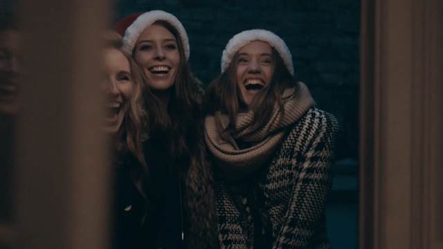 Video Reference: girl, night, smile, fun, darkness, Person