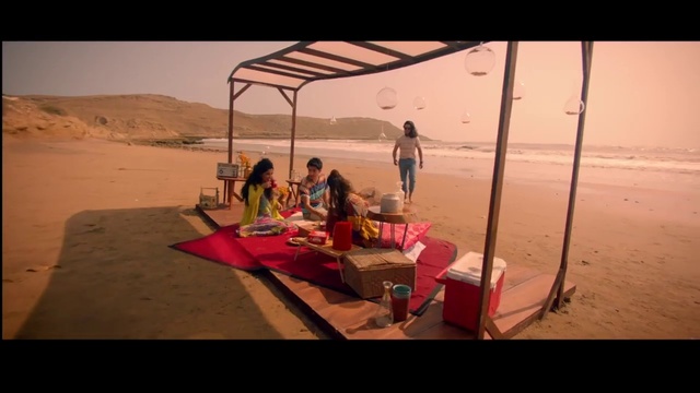 Video Reference: Desert, Natural environment, Sand, Tent, Aeolian landform, Landscape, Fun, Vacation, Tourism, Summer