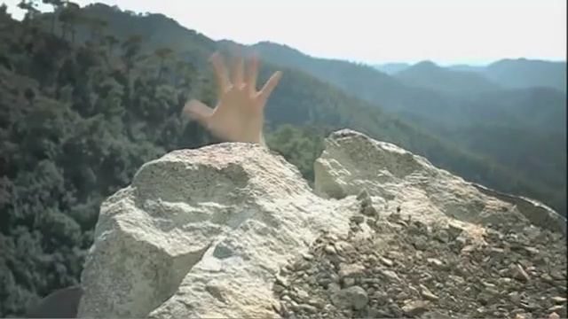 Video Reference: rock, ridge, mountainous landforms, mountain, ecosystem, wilderness, sky, cliff, geological phenomenon, badlands
