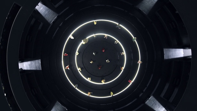 Video Reference: Black, Light, Auto part, Circle, Automotive design, Wheel, Tire, Architecture, Automotive wheel system, Rim