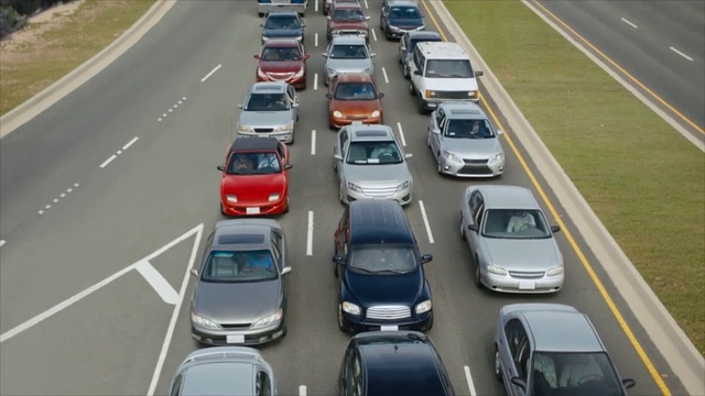 Video Reference: Motor vehicle, Traffic, Mode of transport, Highway, Road, Vehicle, Freeway, Lane, Car, Transport
