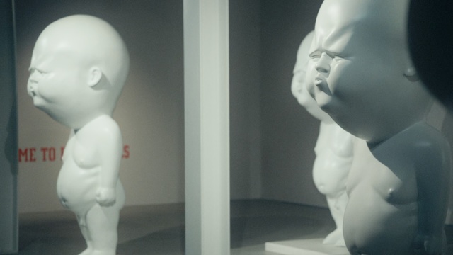 Video Reference: Head, Sculpture, Cheek, Art, Forehead, Figurine, Trunk, Plaster, Person