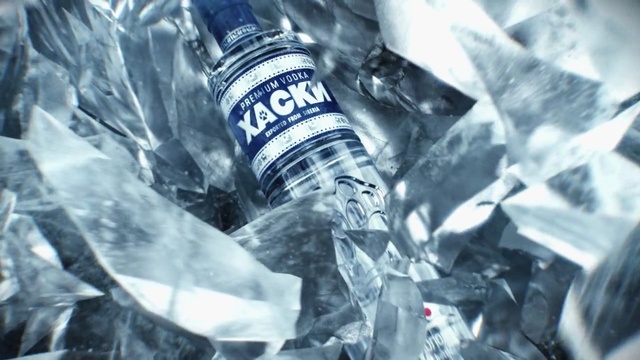 Video Reference: water, ice, freezing, black and white