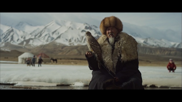 Video Reference: freezing, winter, snow, screenshot, tundra, geological phenomenon, arctic, ice, sky, fur, Person