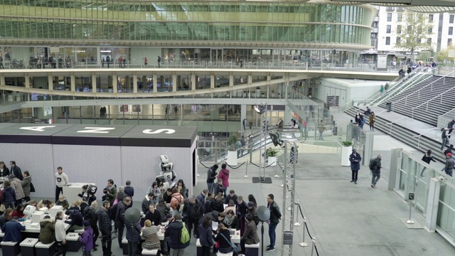 Video Reference: Infrastructure, Urban design, Public space, City, Crowd, Building, Metropolitan area, Pedestrian, Urban area, Human settlement