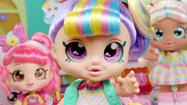 Video Reference: Doll, Toy, Pink, Cheek, Barbie, Eyelash, Wig, Brown hair, Child