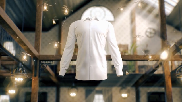 Video Reference: dress, display window, Person