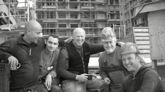 Video Reference: black and white, monochrome photography, monochrome, Person