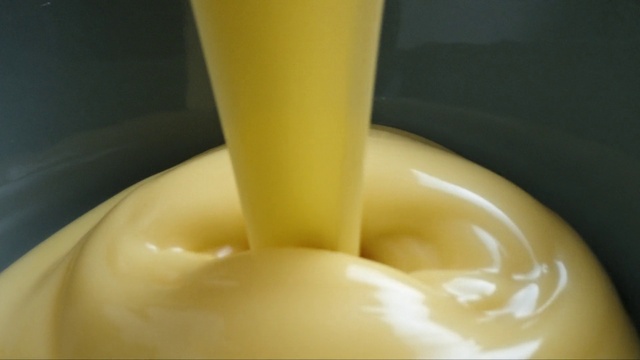Video Reference: Food, Mayonnaise, Yellow, Aligot, Raw milk, Dairy, Advocaat, Cuisine, Hollandaise sauce