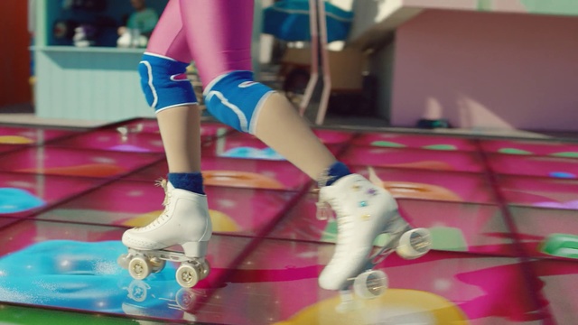 Video Reference: Human leg, Leg, Thigh, Pink, Footwear, Joint, Human body, Figurine, Shoe, Knee