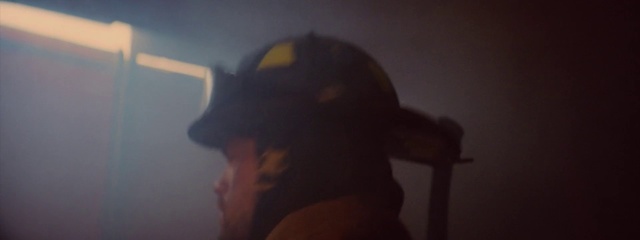 Video Reference: Face, Black, Head, Fun, Facial hair, Personal protective equipment, Light, Nose, Forehead, Mouth