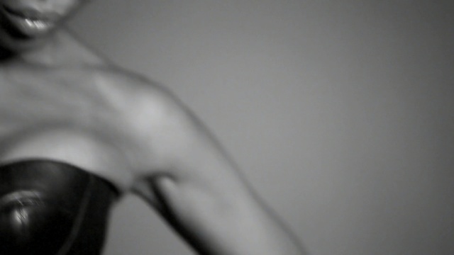 Video Reference: White, Black, Shoulder, Black-and-white, Hand, Skin, Monochrome, Joint, Arm, Nose