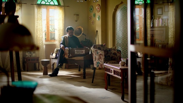 Video Reference: window, table, furniture, interior design, house, Person